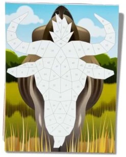 Melissa & Doug Mosaik-Stickerblock - Safari-Tiere -Djeco Geschaft 0000772401609