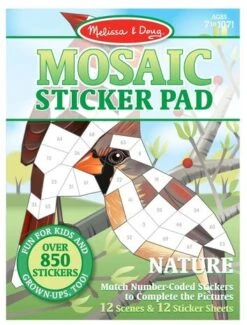 Melissa & Doug Mosaic Sticker Pad - Nature 11 Melissa & Doug Mosaic Sticker Pad - Nature -Djeco Geschaft 0000772401623