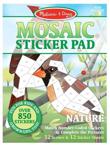 Melissa & Doug Mosaic Sticker Pad - Nature 6 Melissa & Doug Mosaic Sticker Pad - Nature – Bild 4