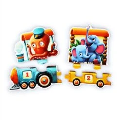 New Classic Toys P13050 Cubika Spielzeug, Puzzle, Toys, Puzzlika, Mehrfarbig -Djeco Geschaft 13050