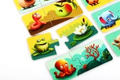 Eitech GmbH P13074 Puzzle Spielzeug, Mehrfarbig -Djeco Geschaft 13074 2