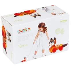 Cubika Katze Aus Holz - Ziehfigur 9 Cubika Katze Aus Holz - Ziehfigur -Djeco Geschaft 13616