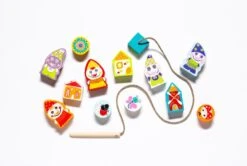 Cubika Holzfädelspiel - Glückliche Zwerge 30 Cubika Holzfädelspiel - Glückliche Zwerge -Djeco Geschaft 13654 10