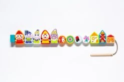 Cubika Holzfädelspiel - Glückliche Zwerge 24 Cubika Holzfädelspiel - Glückliche Zwerge -Djeco Geschaft 13654 4