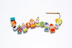 Cubika Holzfädelspiel - Glückliche Zwerge 25 Cubika Holzfädelspiel - Glückliche Zwerge -Djeco Geschaft 13654 5