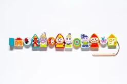 Cubika Holzfädelspiel - Glückliche Zwerge 28 Cubika Holzfädelspiel - Glückliche Zwerge -Djeco Geschaft 13654 8