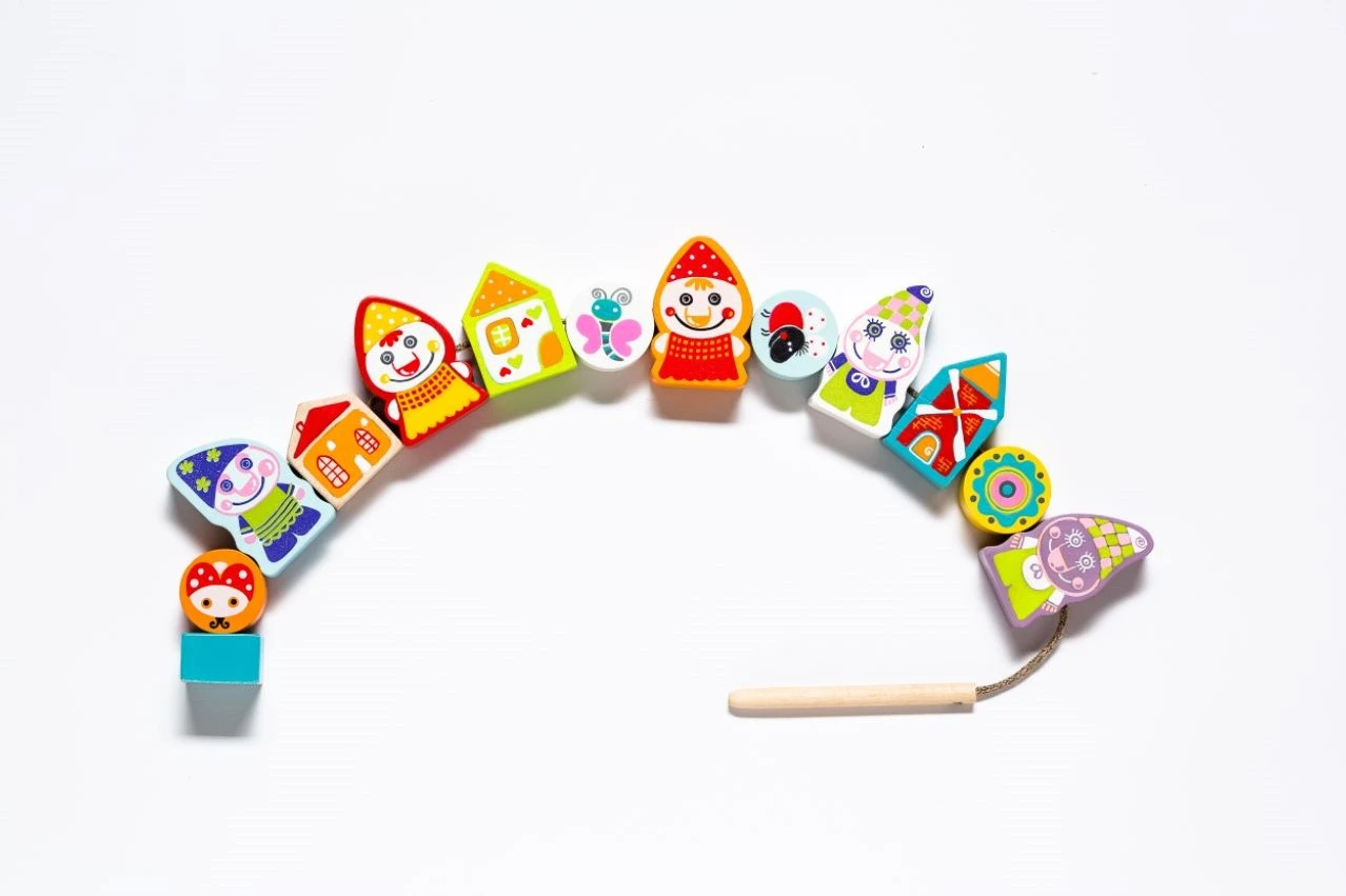 Cubika Holzfädelspiel - Glückliche Zwerge 15 Cubika Holzfädelspiel - Glückliche Zwerge – Bild 13