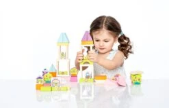 Cubika Holzblöcke Set Schloss 13 Cubika Holzblöcke Set Schloss -Djeco Geschaft 13906 1