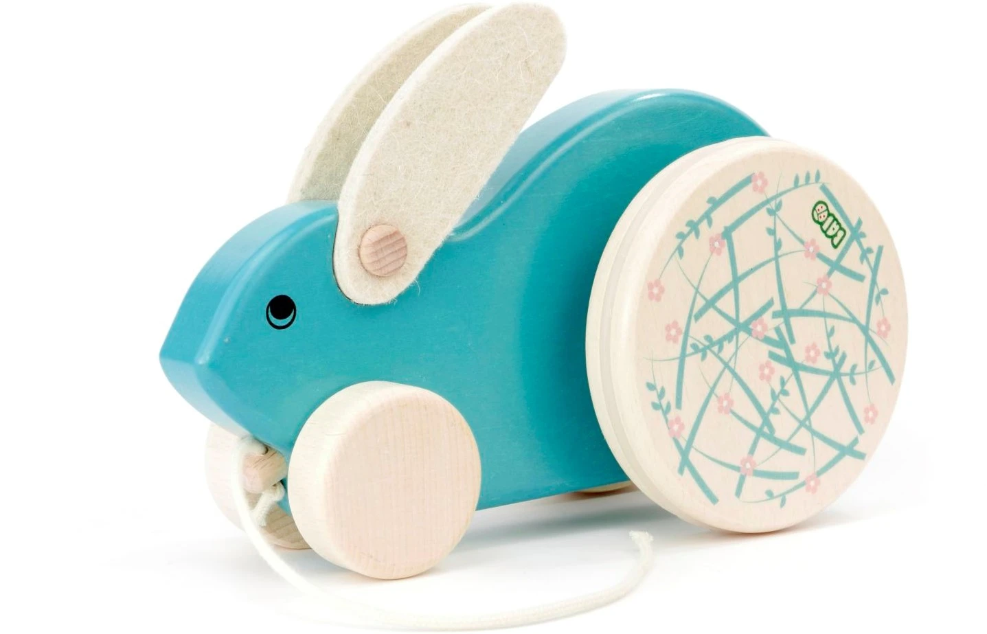 Bajo 25080M 25080P Ziehtier Häschen Big Rabbit, Farbe:Rosa 4 Bajo 25080M 25080P Ziehtier Häschen Big Rabbit, Farbe:Rosa – Bild 2