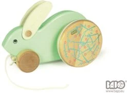 Bajo 25080M 25080P Ziehtier Häschen Big Rabbit, Farbe:Rosa 9 Bajo 25080M 25080P Ziehtier Häschen Big Rabbit, Farbe:Rosa -Djeco Geschaft 25080m