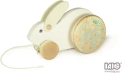 Bajo 25080M 25080P Ziehtier Häschen Big Rabbit, Farbe:Rosa 10 Bajo 25080M 25080P Ziehtier Häschen Big Rabbit, Farbe:Rosa -Djeco Geschaft 25080w