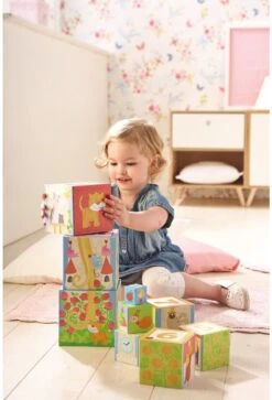 Haba Stapelwürfel Rapunzel -Djeco Geschaft 4010168219615 7