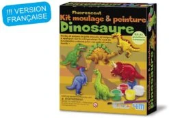 4M Dinosaurier-Formen Und Maler-Set, Phosphoreszierend