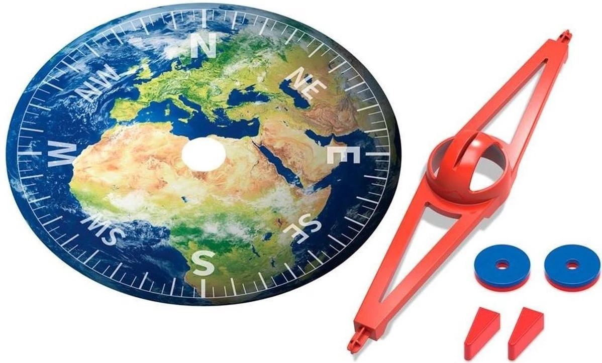 4M Kidzlabs 403438 Großer Magnetkompass, Mehrfarbig 4 4M Kidzlabs 403438 Großer Magnetkompass, Mehrfarbig – Bild 2