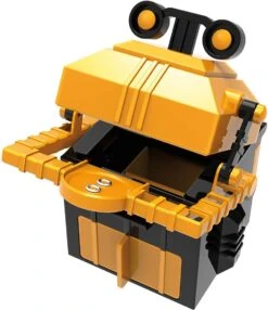 Duracell 4M KIDZROBOTIX: ROBOT SPAARBANK 14cm, met Gedetailleerde instructies, werkt Op 1x1.5V AA Batterijen (niet Inbegrepen), Doos 24x16,5x6cm, 8+