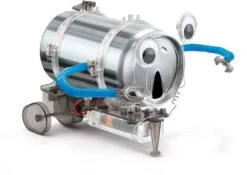 4M KIDZROBOTIX: ROBOT uit blik 12cm, bevat een plastieke mechanische romp (nog Samen te voegen), motor met elektrische draadjes, 1 paar ogen op spiraalveren, Schroeven en gedetailleerde instructies, j -Djeco Geschaft 4m kidzrobotix robot uit blik 12cm bevat een plastieke mechanische romp nog samen te voegen motor met elektrische draadjes 1 paar ogen op spiraalveren schroeven en gedetailleer 2