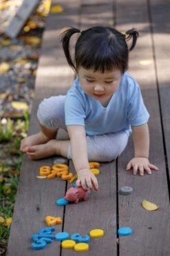 Plan Toys PlanToys Holzspielzeug Zahlen Und Symbole -Djeco Geschaft 5405 12