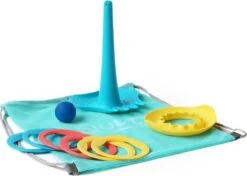 Quut Beach Set 1: 1 Triplet + 1 Ringo Combi (6rings + 1 Ball) In Mesh Beach Bag 17 Quut Beach Set 1: 1 Triplet + 1 Ringo Combi (6rings + 1 Ball) In Mesh Beach Bag -Djeco Geschaft 5425031170969 4