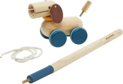 Plan Toys PlanToys Holzspielzeug Schieben & Ziehen-Welpe 13 Plan Toys PlanToys Holzspielzeug Schieben & Ziehen-Welpe -Djeco Geschaft 5724
