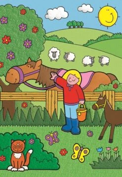 Magisches Wassermalbuch - Bauernhof -Djeco Geschaft 6 7