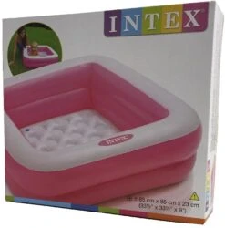 Intex Aufblasbarer Baby-Pool - 85 X 85 X 23 Cm -Djeco Geschaft 6941057451008 opblaasbaar babyzwembad 4