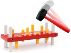 BRIO 30525 - Rote Klopfbank -Djeco Geschaft 7312350305258 1