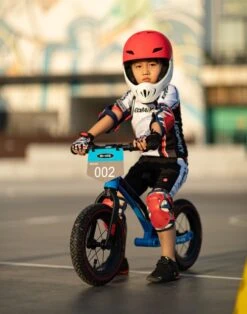 Micro Mobility GB0032 Micro Balance Bike Deluxe Laufrad, Schwarz-Blau -Djeco Geschaft 7630053529222 9