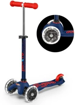 Micro Mini Deluxe Marineblau/Rot LED 14 Micro Mini Deluxe Marineblau/Rot LED -Djeco Geschaft 7630053531645 5