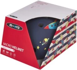 Micro Mobility Unisex Jugend Accessoires Helm, Rakete (Mehrfarbig), XS -Djeco Geschaft 7640170577143 6
