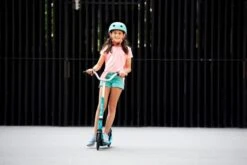 Micro Unisex, Jugend Casco Flamenco Talla S Luz LED Helm, Flamingo (Mehrfarbig), S -Djeco Geschaft 7640170577501 5