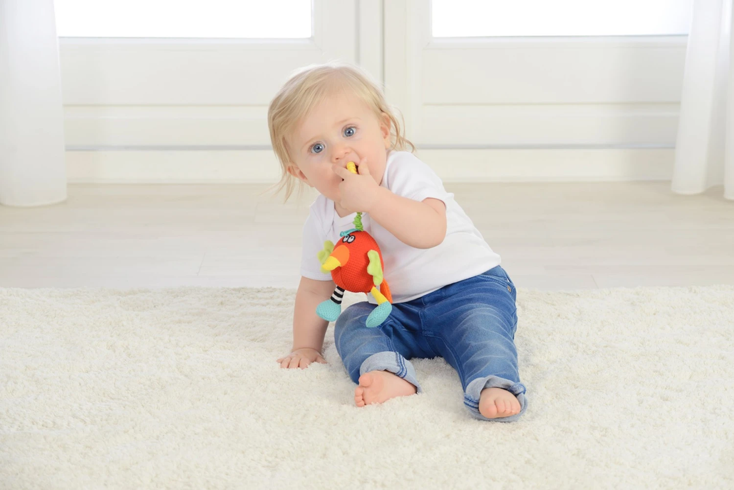 Dolce Classic Aktivitätsspielzeug Papagei Petra - 19 Cm 7 Dolce Classic Aktivitätsspielzeug Papagei Petra - 19 Cm – Bild 5