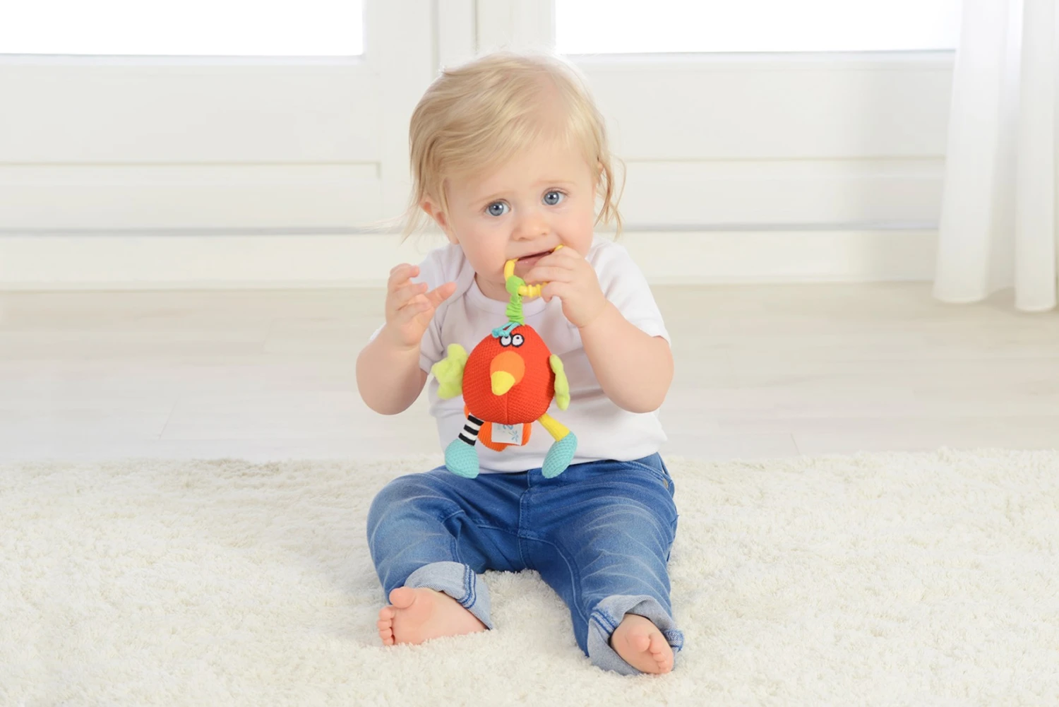 Dolce Classic Aktivitätsspielzeug Papagei Petra - 19 Cm 6 Dolce Classic Aktivitätsspielzeug Papagei Petra - 19 Cm – Bild 4