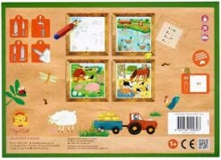 Tiger Tribe 3714026 - Activity Sets Magic Painting, Farm -Djeco Geschaft 9341736009303 1
