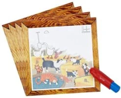 Tiger Tribe 3714026 - Activity Sets Magic Painting, Farm -Djeco Geschaft 9341736009303