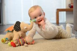 Dolce Classic Aktivitätsspielzeug Elefant Ollie & Sem - 33 Cm -Djeco Geschaft 95106 4