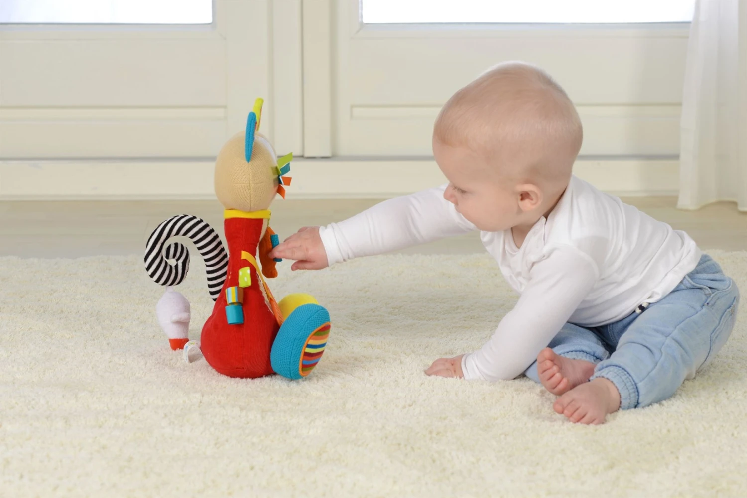 Dolce Classic Aktivität Stofftier Siamkatze Sophie - Medium 6 Dolce Classic Aktivität Stofftier Siamkatze Sophie - Medium – Bild 4