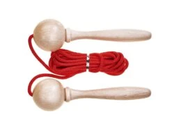 Acrobat 515839 Springseil, Verstellbar, Rot, 5 M