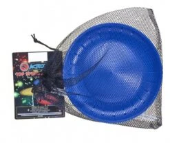 Acrobat - Set Top Spinnteller Blau + Handstab Mit Doppelspitze