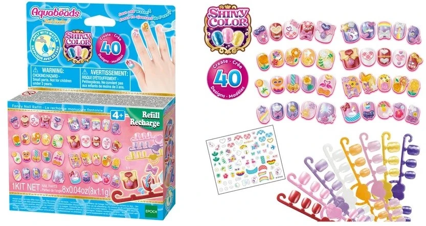 Aquabeads Fancy Nagel Navulling 35007 3 Aquabeads Fancy Nagel Navulling 35007