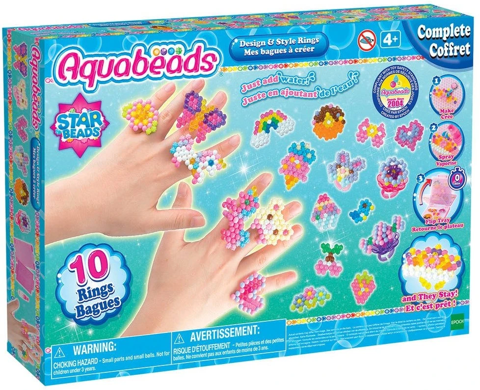 Aquabeads Luxus-Ring-Set 3 Aquabeads Luxus-Ring-Set