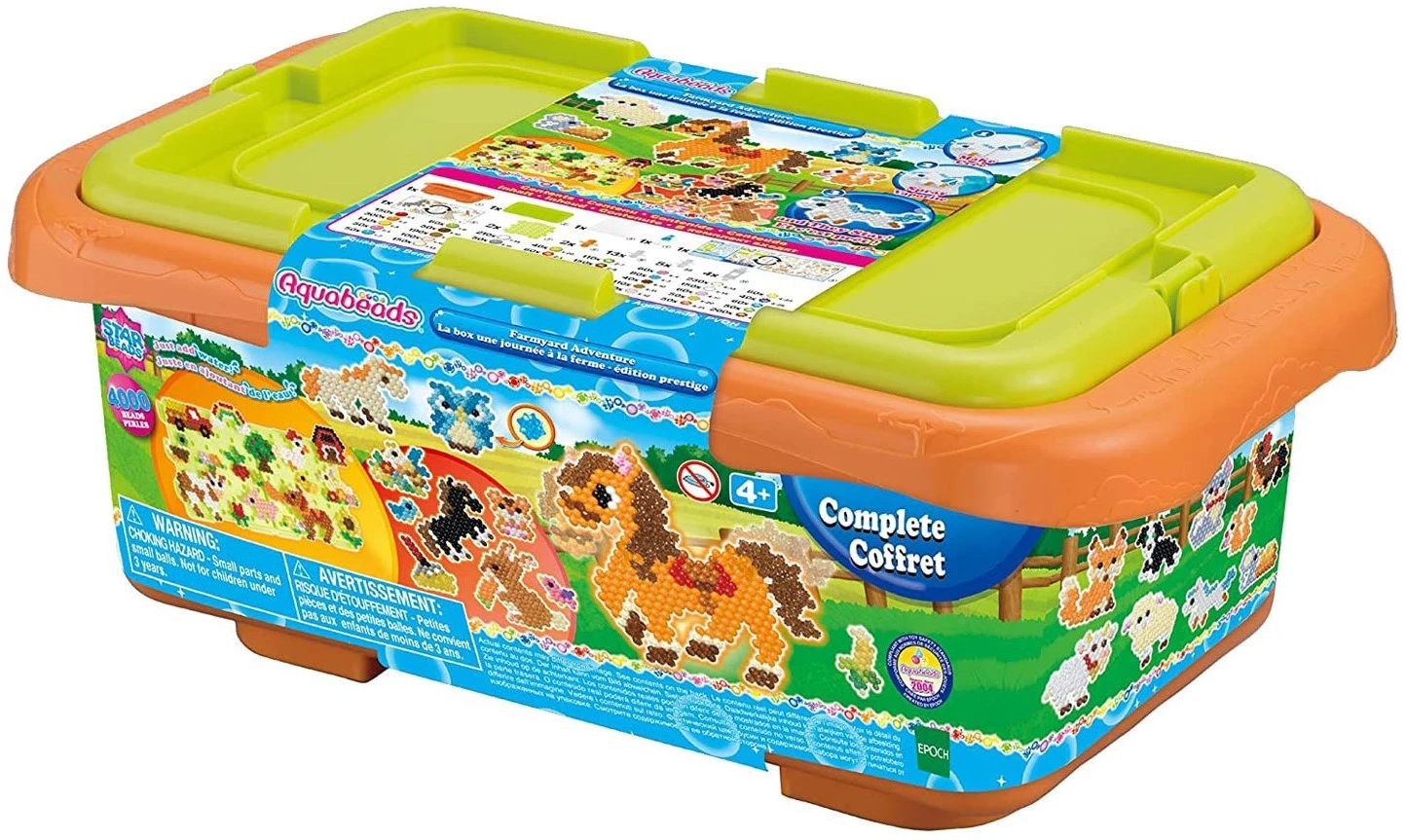 Aquabeads Tag Auf Dem Bauernhof - Deluxe Box 3 Aquabeads Tag Auf Dem Bauernhof - Deluxe Box