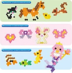 EPOCH D'enfance 31771 Perlen, Mehrfarbig 12 EPOCH D'enfance 31771 Perlen, Mehrfarbig -Djeco Geschaft aquabeads themaset mini boederij juwelen zeemeermin 1