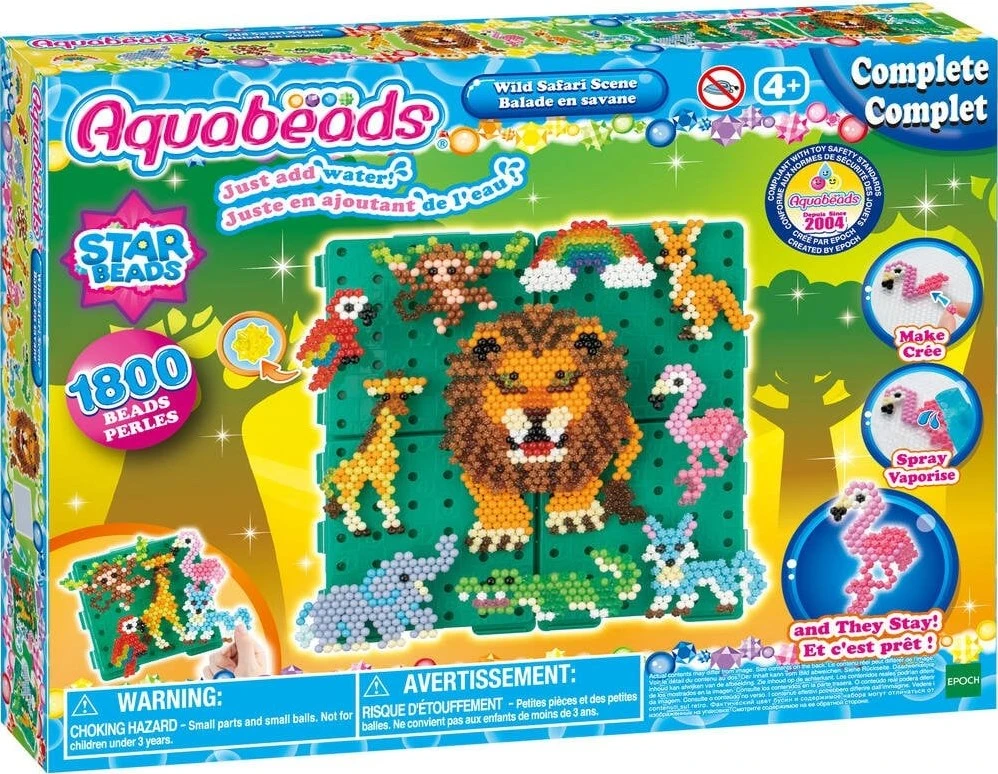 Aquabeads Wild Safari Scene 31968 3 Aquabeads Wild Safari Scene 31968