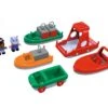 AquaPlay Boote Set Mit Wilma & Bo - 10 Teile -Djeco Geschaft aquaplay boote set mit wilma bo 10 teile