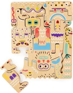 Bajo Friendly Monstres Puzzle â€“ Weso?e Potwory -Djeco Geschaft bajo friendly monstres puzzle a weso e potwory 3