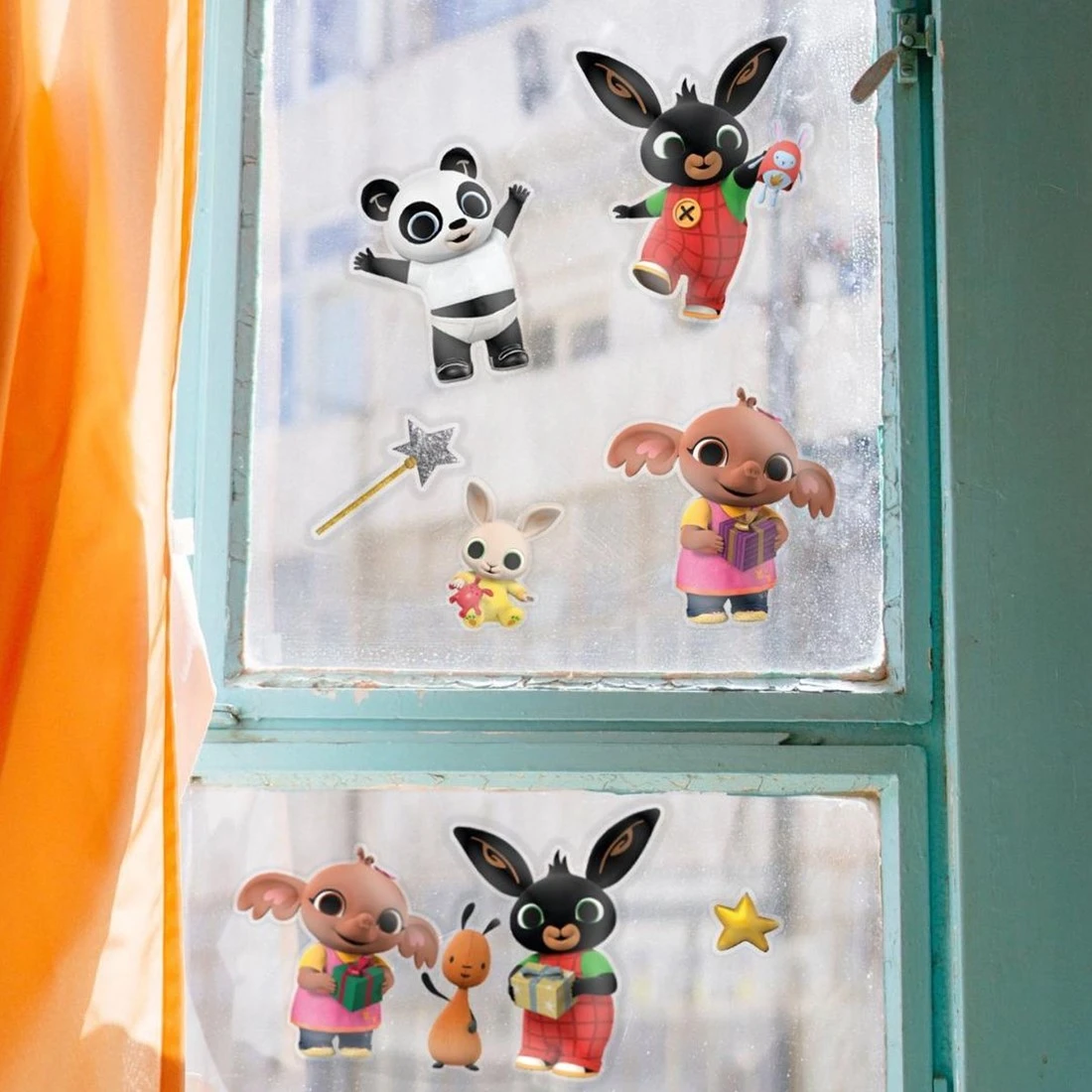 Bambolino Toys Bing Maxi Fensteraufkleber - 9-teilig 5 Bambolino Toys Bing Maxi Fensteraufkleber - 9-teilig – Bild 3