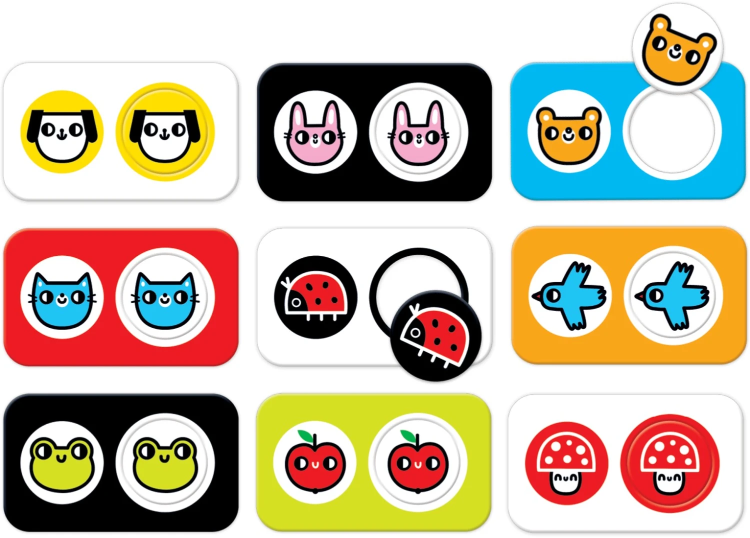 Banana Panda Hoog Contrast Puzzel Zoek De Tweeling 12m+ 4 Banana Panda Hoog Contrast Puzzel Zoek De Tweeling 12m+ – Bild 2