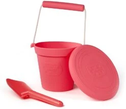 Bigjigs Öko-Schaufel - Korallenrosa -Djeco Geschaft bigjigs eco schep koraalroze