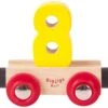 BigJigs Rail Name Number 8 , Zahlenwagen 8