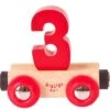 BigJigs Rail Name Nummer 3 , Nummer Wagen 3